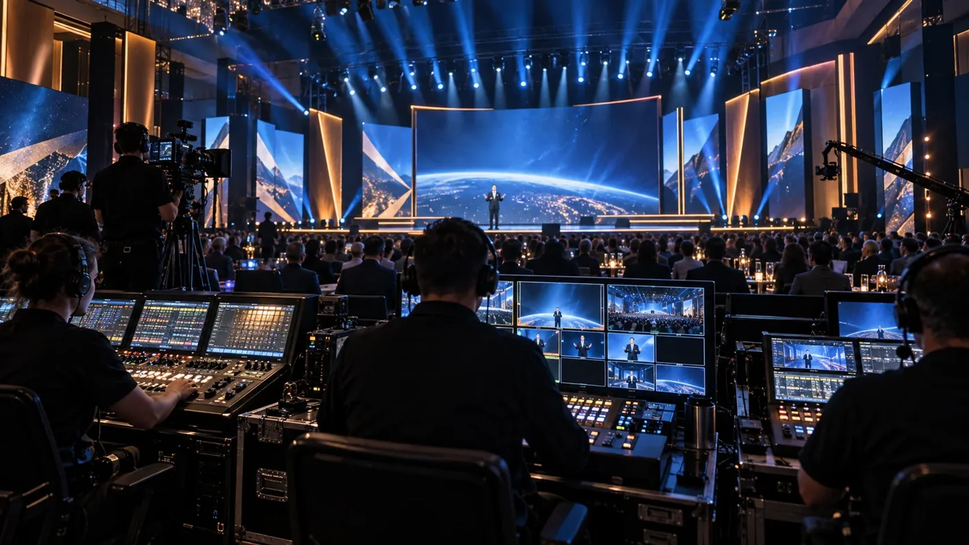 Illustrative event planning concept